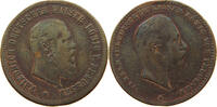 KAISERREICH JETON Wilhelm II. (1891-1918) / FRIEDRICH III. (1888) -