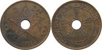 BELGIAN CONGO 5 CENTIMES Leopold II. 1865-1909 -