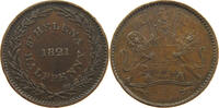 ST. HELENA 1/2 PENNY HALFPENNY George IV. (1820-1830) -