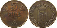 NORWAY 5 ÖRE HAAKON VII. 1905-1957 -