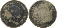 BAYERN 6 KREUZER Maximilian I. Joseph (1806-1825) -