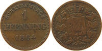 BAYERN PFENNIG Ludwig II. (1864-1886) -