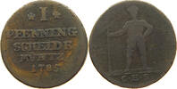 BRAUNSCHWEIG WOLFENBÜTTEL PFENNIG Karl Wilhelm Ferdinand 1780-1806 -