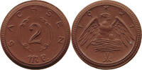 Sachsen 2 Mark Porzellan -