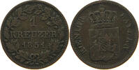 BAYERN KREUZER Maximilian II. Joseph 1848-1864. -