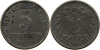 KAISERREICH 5 PFENNIG 1921 G SS 58.39 元  ＋  58.31 元 运费
