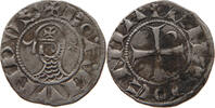 CRUSADER ANTIOCH DENIER BOHEMOND III. 1163-1201. -