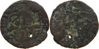 CRUSADER LESBOS MYTILENE CU DENIER Francesco II. Gattilusio (1384 - 1403). -