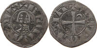 CRUSADER ANTIOCH DENIER BOHEMOND III. 1163-1201. -