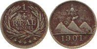 GUATEMALA 1/4 REAL 1901 S 50.20 元  ＋  58.49 元 运费