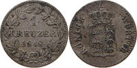 WÜRTTEMBERG KREUZER Wilhelm I. (1816-1864) -