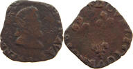 FRANCE DOUBLE TOURNOIS HENRI IV. (1589-1610) -
