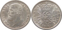 ROMANIA 50 BANI Carol I. 1866-1914 -