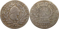 BRANDENBURG BAYREUTH 20 KREUZER Friedrich Christian 1763-1769. -