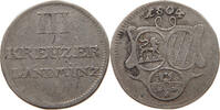 LÖWENSTEIN WERTHEIM ROCHEFORT 3 KREUZER Dominik Constantin 1789-1806 -