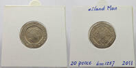 ISLE OF MAN 20 PENCE Elizabeth II. (1952-2022) -