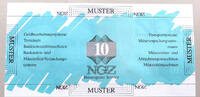 BRD BANKNOTE 10 MUSTER BANKNOTE 10 -