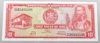 PERU 10 SOLES -