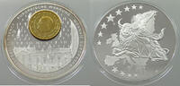 BELGIUM MEDAL EUROPEAN CURRENCY -