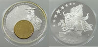 BELGIUM MEDAL EUROPEAN CURRENCY -