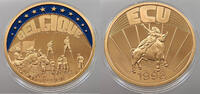 BELGIUM MEDAL ecu -