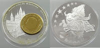 BELGIUM MEDAL EUROPEAN CURRENCY -