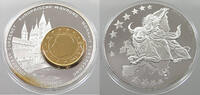 BELGIUM MEDAILLE EUROPEAN CURRENCY -
