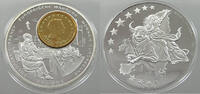 LUXEMBOURG MEDAILLE EUROPEAN CURRENCY -