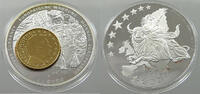 LUXEMBOURG MEDAILLE EUROPEAN CURRENCY -