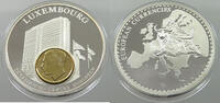 LUXEMBOURG MEDAL EUROPEAN CURRENCIES -