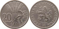 CZECHOSLOVAKIA 20 HALERU -