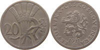 CZECHOSLOVAKIA 20 HALERU -