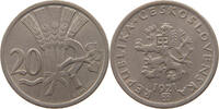 CZECHOSLOVAKIA 20 HALERU -