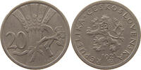 CZECHOSLOVAKIA 20 HALERU -