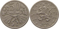 CZECHOSLOVAKIA 50 HALERU -