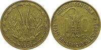 WEST AFRICAN STATES 10 FRANCS -