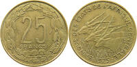 CENTRAL AFRICAN STATES 25 FRANCS -