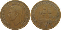 SOUTH AFRICA PENNY George VI. (1936-1952) -