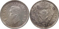SOUTH AFRICA 3 PENCE George VI. (1936-1952) -