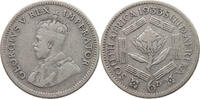 SOUTH AFRICA 6 PENCE George VI. (1936-1952) -