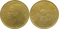 TANZANIA 20 SENTI 1966 SS+ 41.84 元  ＋  58.49 元 运费