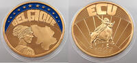 BELGIUM MEDAL ECU -