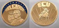 BELGIUM MEDAL ECU -