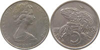 NEW ZEALAND 5 CENTS 1980 Elizabeth II. (1952-2022) SS 33.47 元  ＋  58.49 元 运费