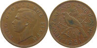 NEW ZEALAND PENNY 1951 George VI. (1936-1952) SS 33.47 元  ＋  58.49 元 运费