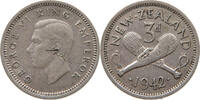 NEW ZEALAND 3 PENCE 1942 George VI. (1936-1952) SS- 33.47 元  ＋  58.49 元 运费