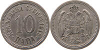 SERBIA 10 PARA Petar I. (1903-1918) -