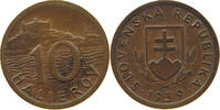 SLOVAKIA 10 HALIEROV -