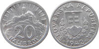 SLOVAKIA 20 HALIEROV -
