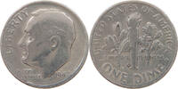 UNITED STATES OF AMERICA DIME 1947 S Roosevelt SS 41.71 元  ＋  58.31 元 运费